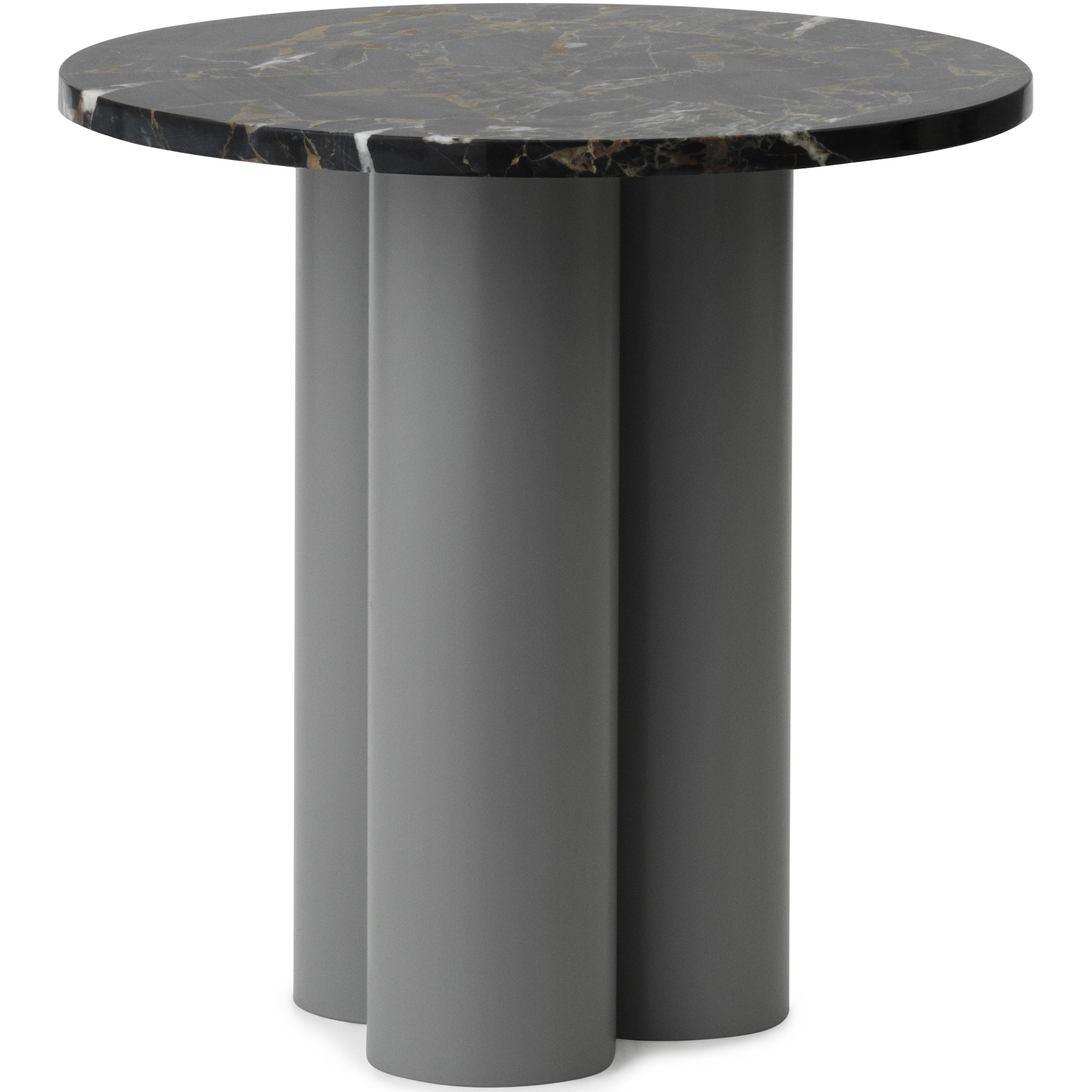 Dit Table – Grey Frame + Portoro Gold Tabletop - Normann Copenhagen