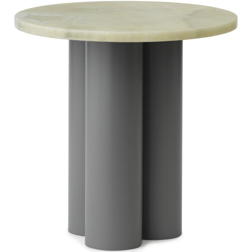 Table Dit – Structure Grise + Plateau Emerald Onyx - Normann Copenhagen