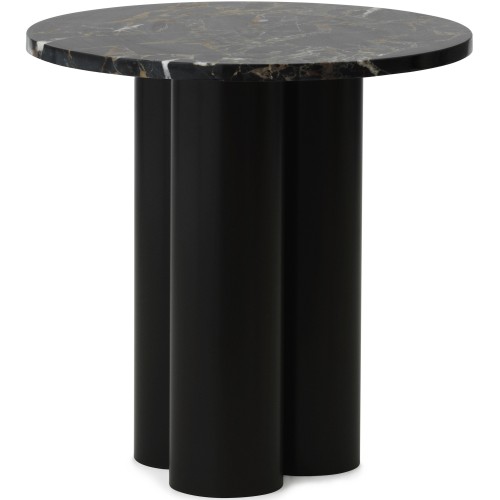 Dit Table – Brown Frame + Portoro Gold Tabletop - Normann Copenhagen