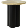 Dit Table – Brown Frame + Honey Onyx Tabletop - Normann Copenhagen