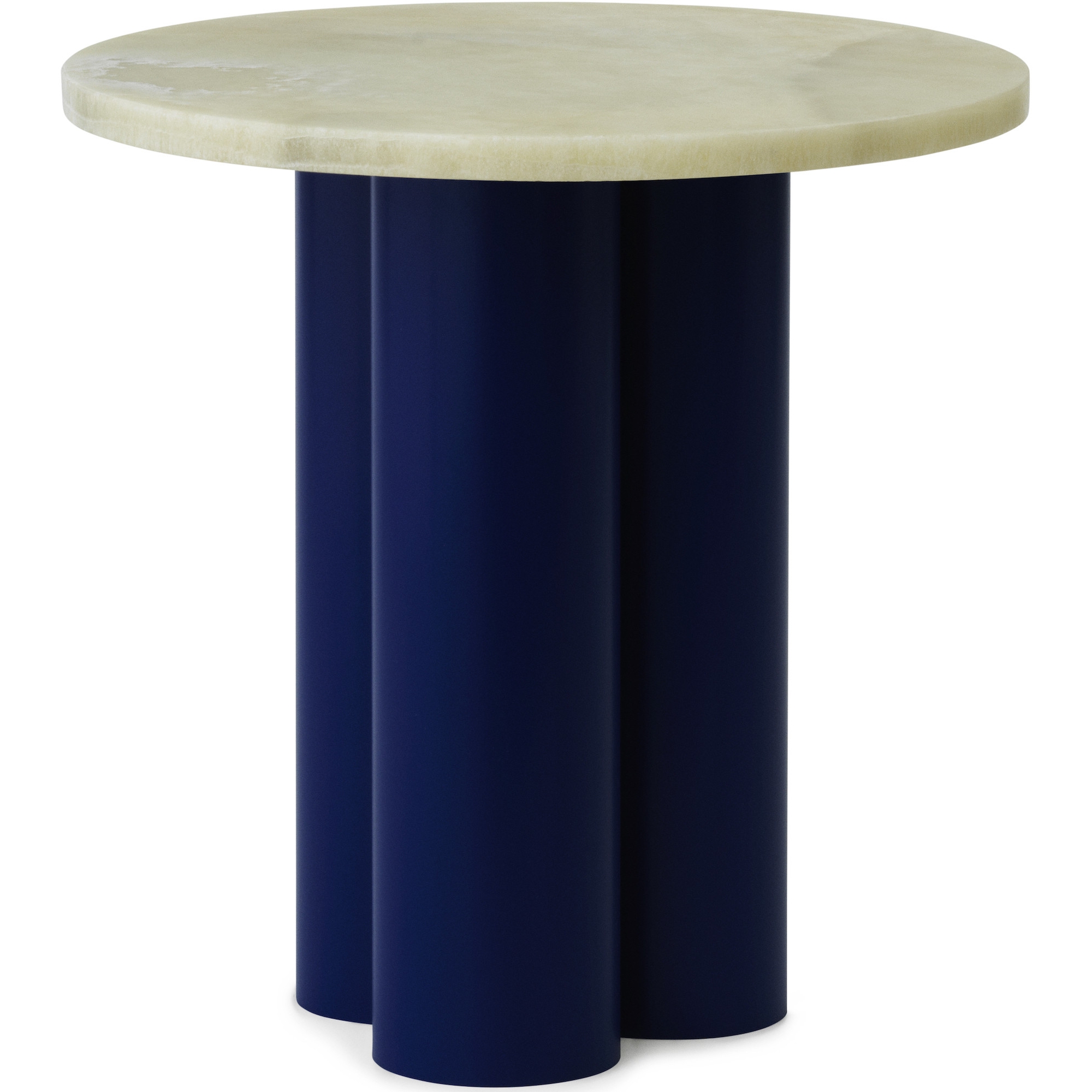 Table Dit – Structure Bright Blue + Plateau Emerald Onyx - Normann Copenhagen