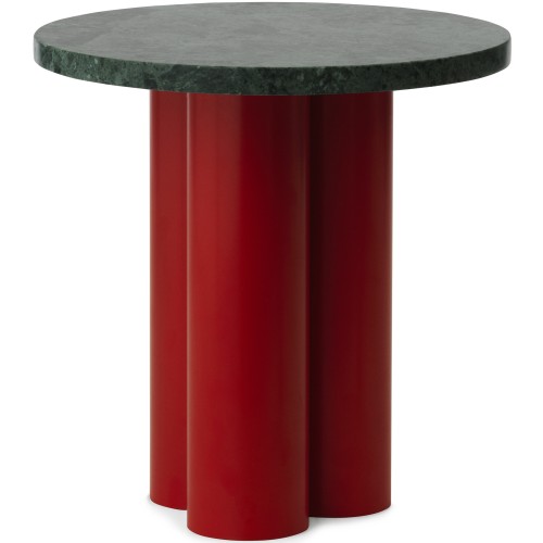 Table Dit – Structure Bright Red + Plateau Verde Marina - Normann Copenhagen