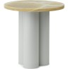 Table Dit – Structure Light Green + Plateau Honey Onyx - Normann Copenhagen