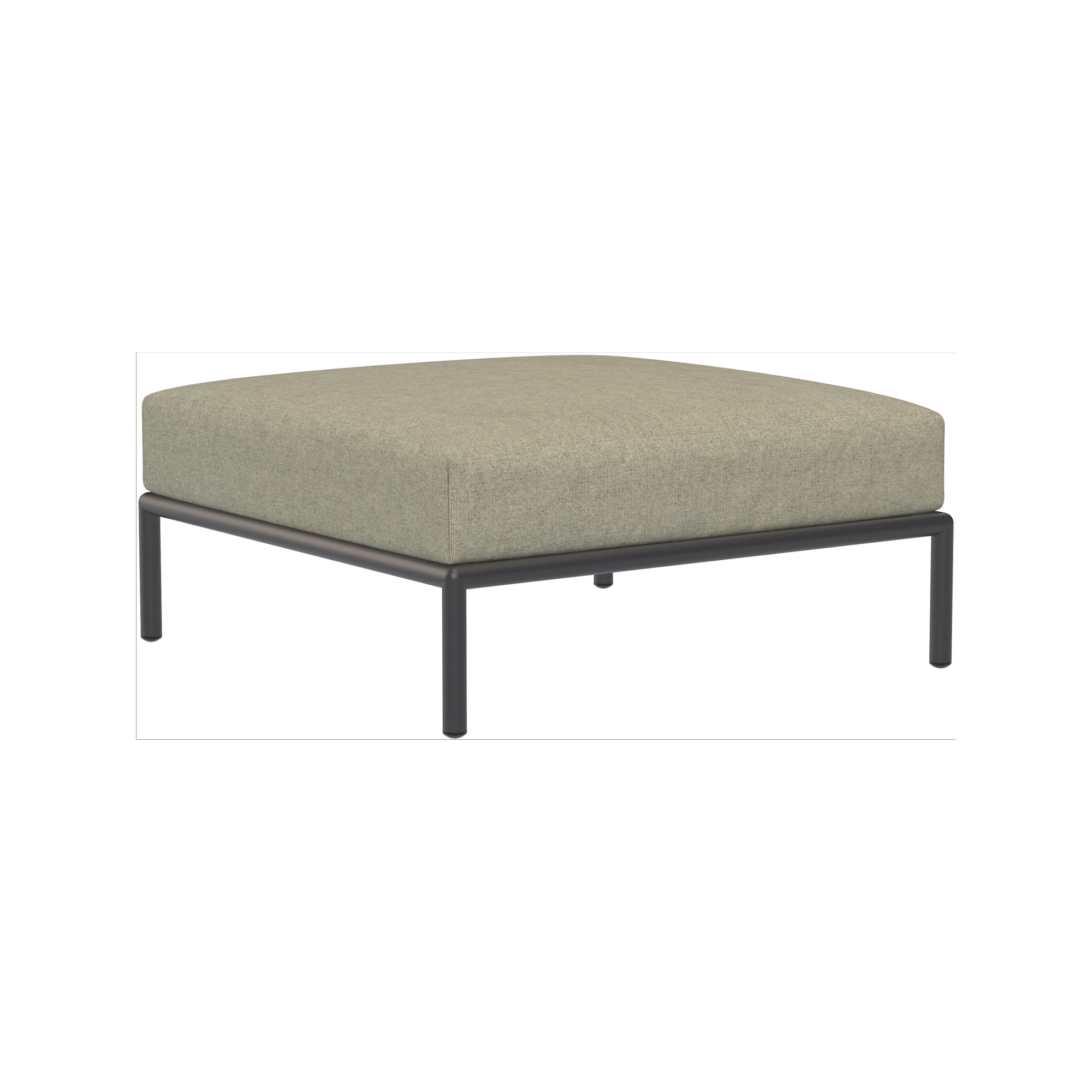 SOLD OUT – Level 2 couch – Ottoman – Moss Heritage + Dark grey base - Houe