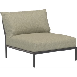 SOLD OUT – Level 2 couch – Lounge chair / central module – Moss Heritage + Dark grey base - Houe