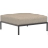 SOLD OUT – Level 2 couch – Ottoman – Papyrus Heritage  + Dark grey base - Houe