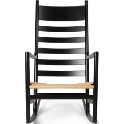 CH45 Rocking chair – Black lacquered oak - Carl Hansen & Søn