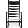 CH45 Rocking chair – Black lacquered oak - Carl Hansen & Søn