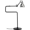 black / round chrome - Gras 317 - table lamp - DCW éditions