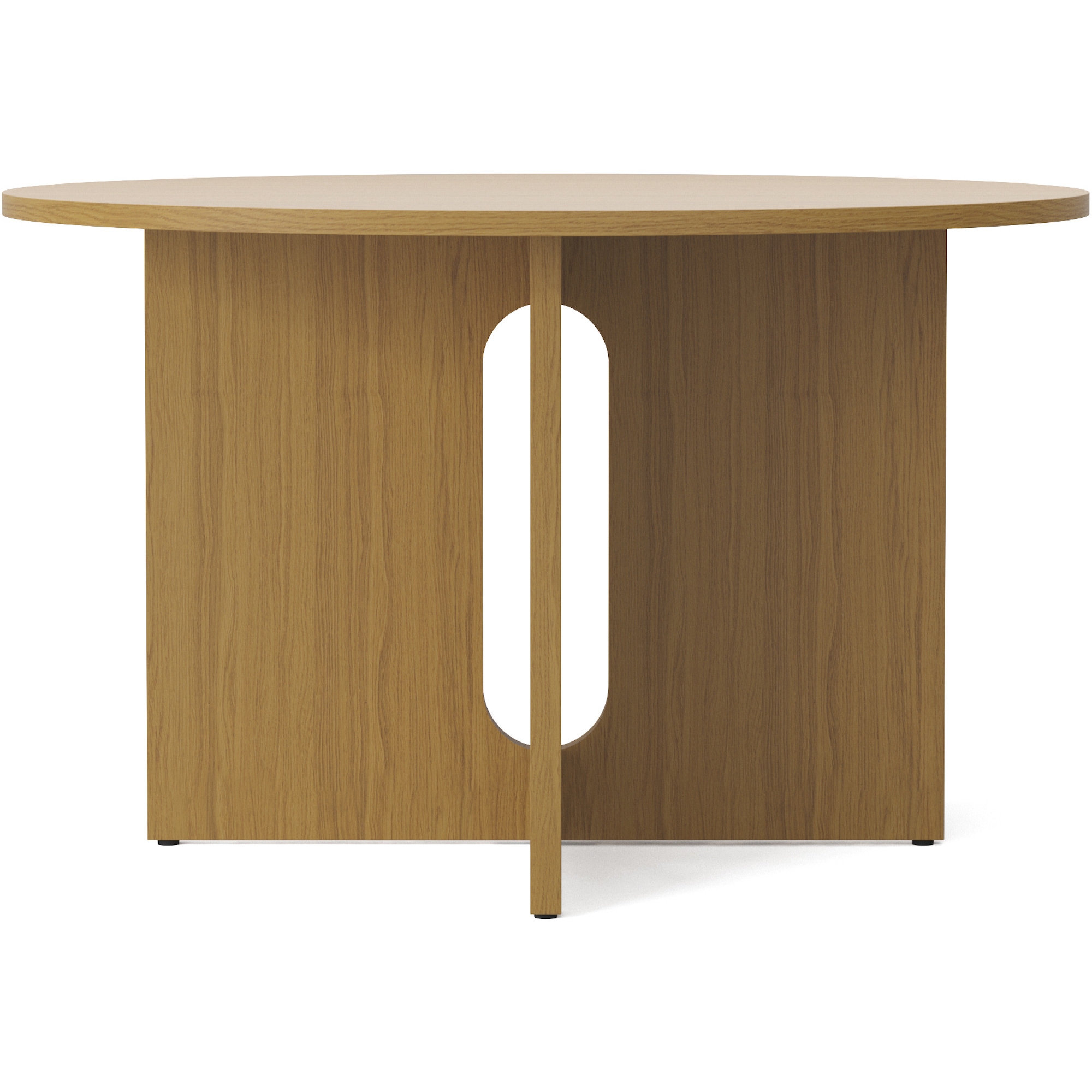 Androgyne round table – Ø120 cm – Natural oak - Audo Copenhagen