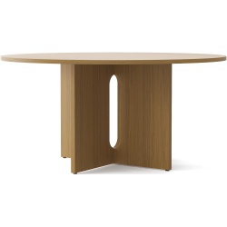 Androgyne round table – Ø150 cm – Natural oak - Audo Copenhagen