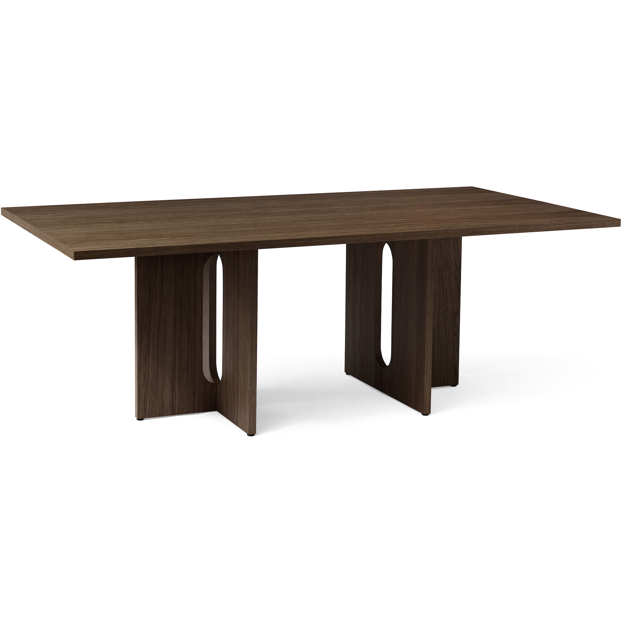 Androgyne rectangular table – 210 cm – Dark stained oak - Audo Copenhagen