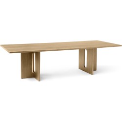 Androgyne rectangular table – 278 cm – Natural oak - Audo Copenhagen