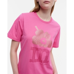 - Marimekko T-shirt Erna Unikko Logo Glitter 343