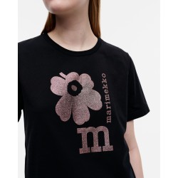 - Marimekko SOLD OUT - Erna Unikko Logo Glitter t-shirt 934