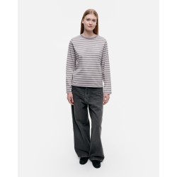 - Marimekko Haut Tasaraita Relaxed Long Sleeve Glitter 870