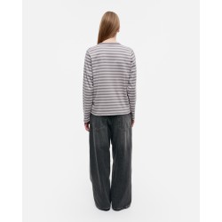 - Marimekko Tasaraita Relaxed Long Sleeve Glitter top 870