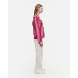 - Marimekko Haut Tasaraita Relaxed Long Sleeve Glitter 868