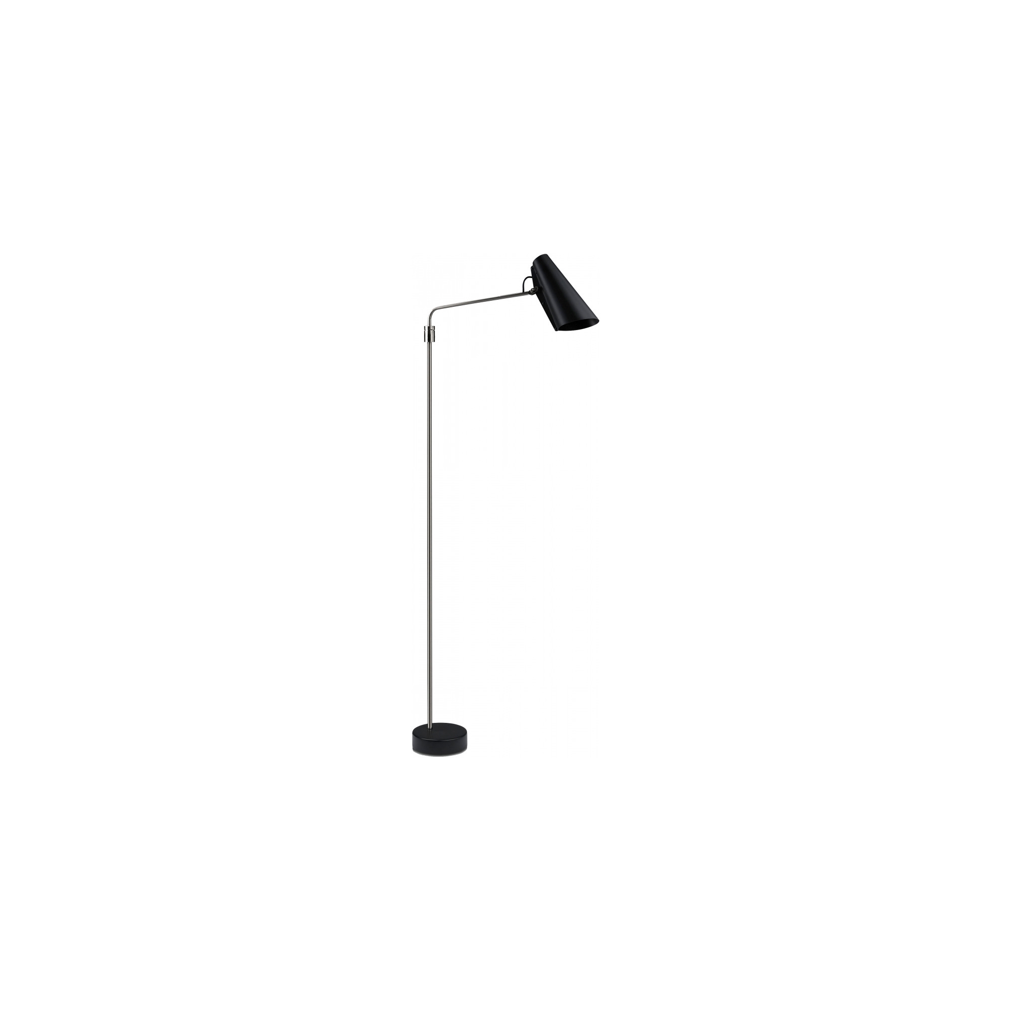 Black / metallic - Birdy floor lamp swing - Northern