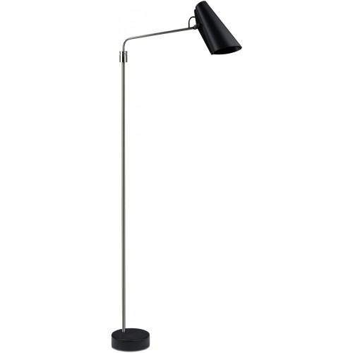 Black / metallic - Birdy floor lamp swing - Northern