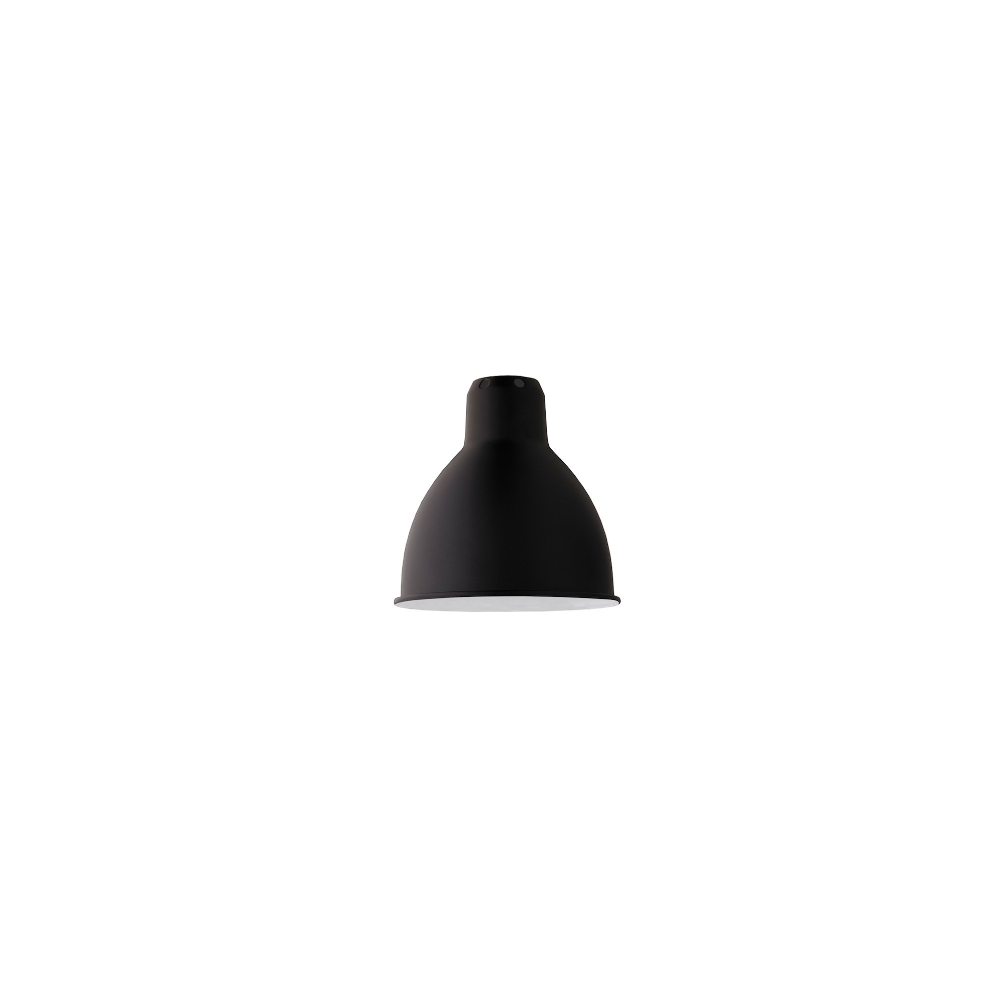 black / round black - Gras 213 L double - wall lamp - DCW éditions