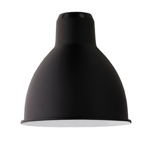 black / round black - Gras 213 L double - wall lamp - DCW éditions