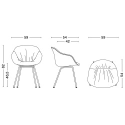 AAC227 Soft Chair - HAY