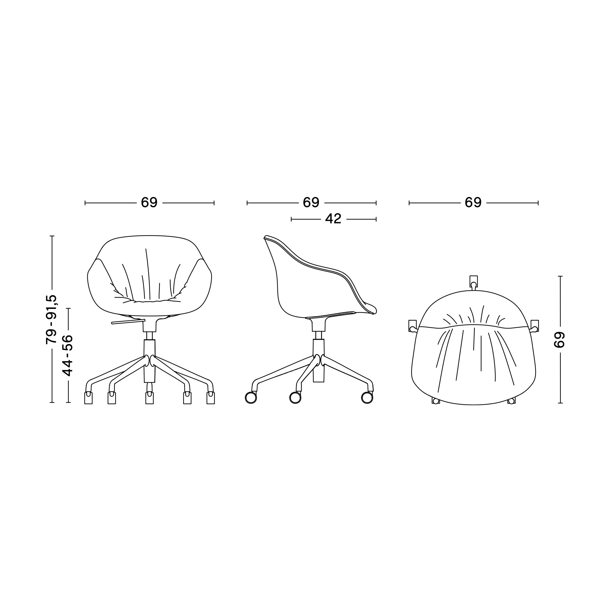 AAC253 Soft Chair - HAY