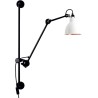 black / round white, copper inside - Gras 210 - wall lamp - DCW éditions