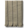 120 x 170 cm - Calm blanket - Camel/Black - Ferm Living