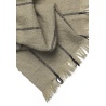 120 x 170 cm - Calm blanket - Camel/Black - Ferm Living