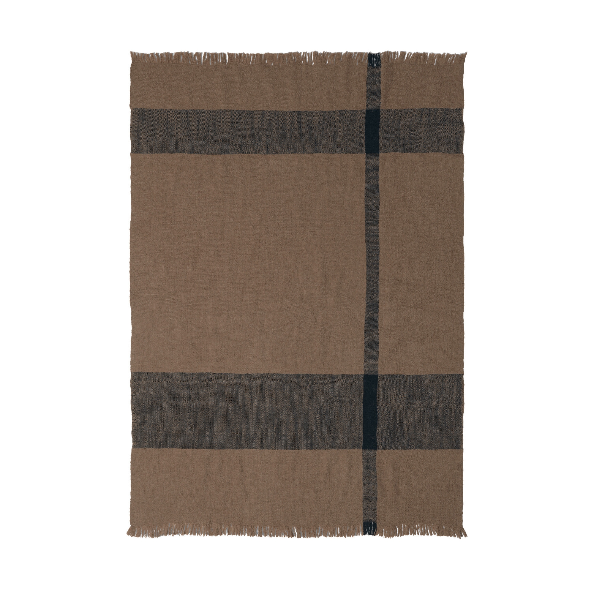 120 x 170 cm - plaid Dry - Sugar Kelp Black - Ferm Living