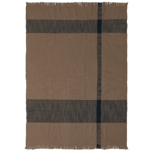 120 x 170 cm - plaid Dry - Sugar Kelp Black - Ferm Living