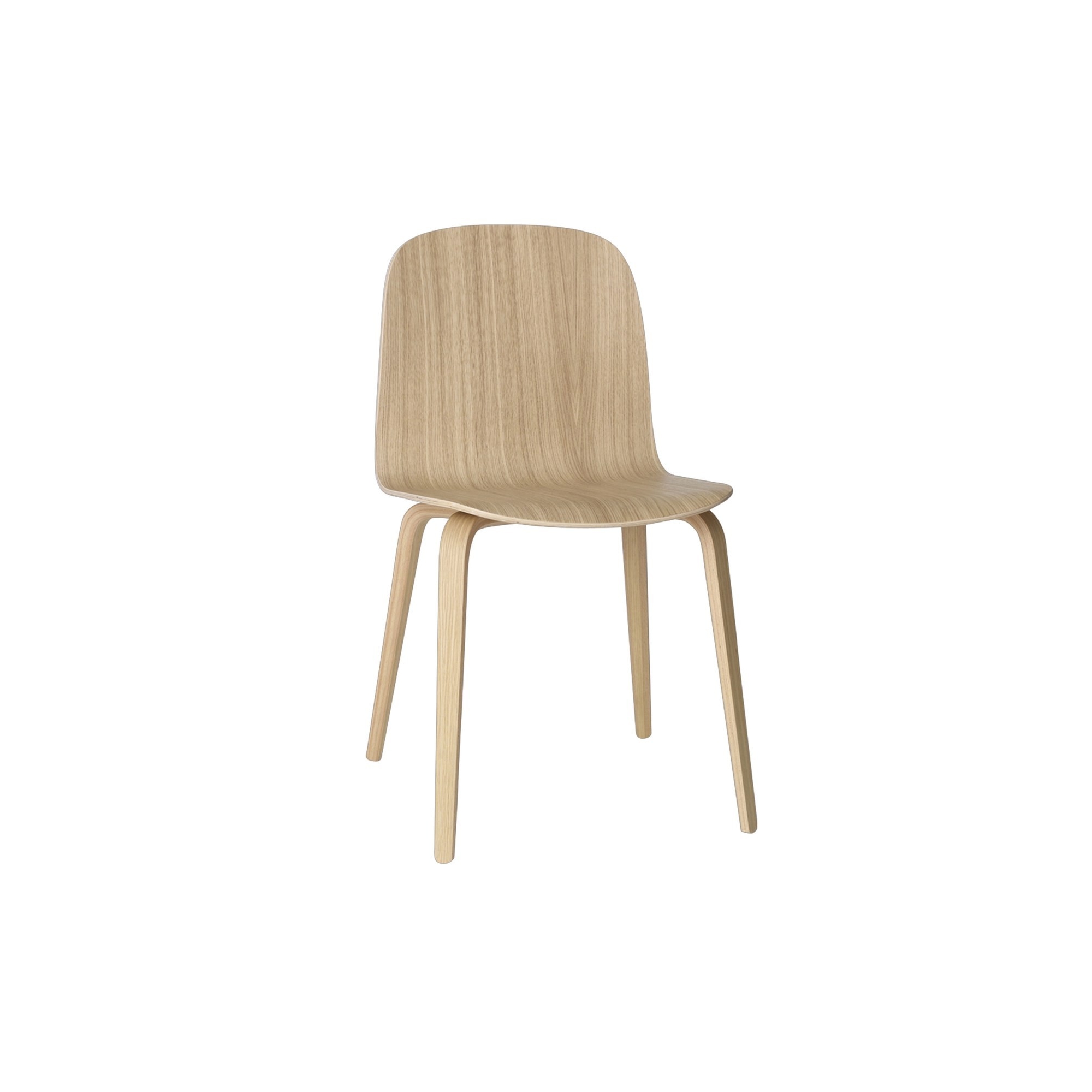 MUUTO - chêne - chaise Visu pieds bois - OFFER