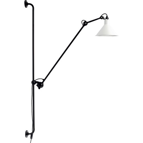 black / conic white - Gras 214 - wall lamp - DCW éditions