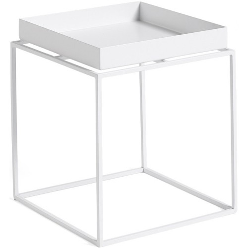 Tray Table S – 30 x 30 x H34 cm – White - HAY