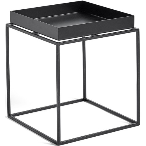 Table Tray S – 30 x 30 x H34 cm – Noir - HAY