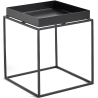 Tray Table S – 30 x 30 x H34 cm – black - HAY