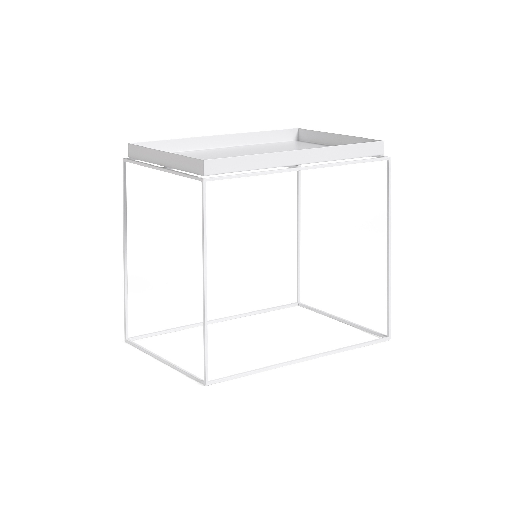 Tray Table L – 60 x 40 x H54 cm – White - HAY