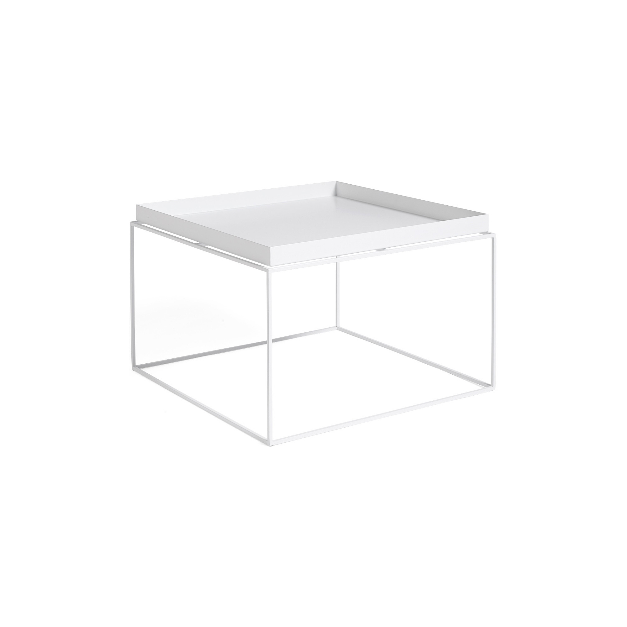 Tray Coffee Table – 60 x 60 x H39 cm – White - HAY