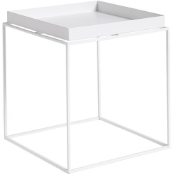 Tray Table M – 40 x 40 x H44 cm – White - HAY