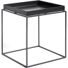 Tray Table M – 40 x 40 x H44 cm – Black - HAY