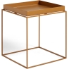 Tray Table M – 40 x 40 x H44 cm – Toffee - HAY