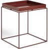 Tray Table M – 40 x 40 x H44 cm – Chocolate (high gloss) - HAY