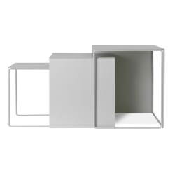 light grey - 3 x Cluster table - Ferm Living