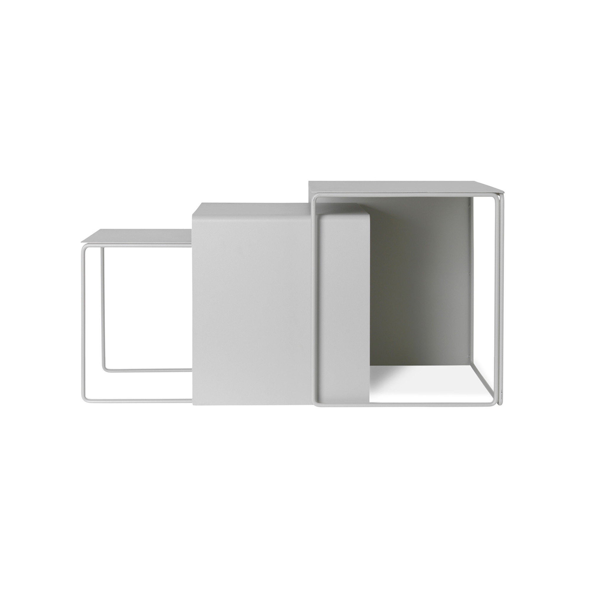 light grey - 3 x Cluster table - Ferm Living