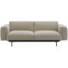 Ecriture 240 / black – In Situ 2-seater sofa / configuration 1 – 198 x 107 cm - Muuto