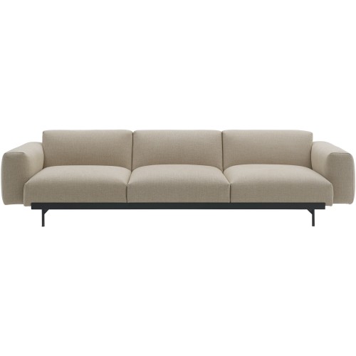 Ecriture 240 / black – In Situ 3-seater sofa / configuration 1 – 279 x 107 cm - Muuto