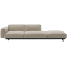 Ecriture 240 / black – In Situ 3-seater sofa / configuration 5 – 279 x 107 cm - Muuto