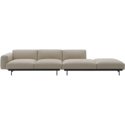 Ecriture 240 / black – In Situ 4-seater sofa / configuration 3 – 360 x 107 cm - Muuto